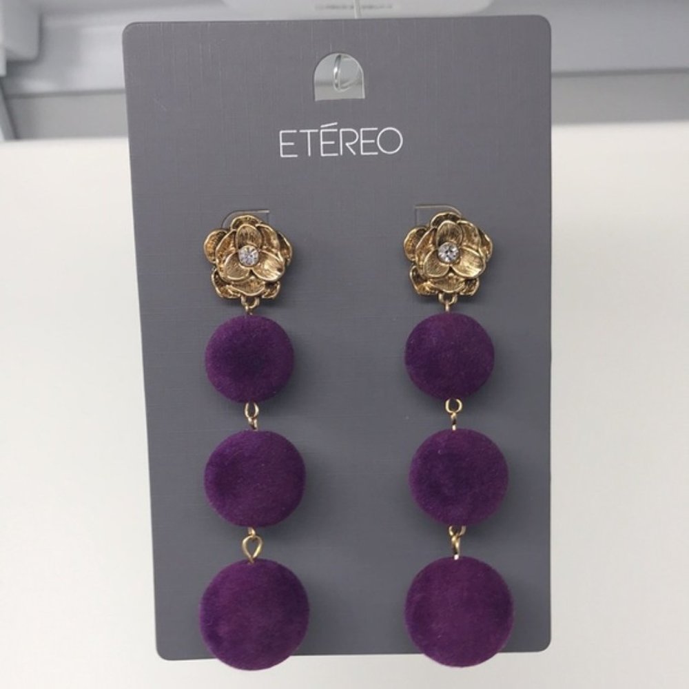 Etereo Flower Drop Earrings
